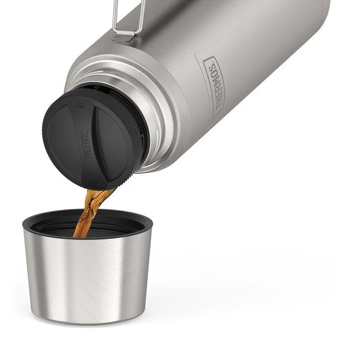 variant:43981573947437 Thermos 1.2 L Stainless Steel Beverage Bottle - Matte Stainless Steel