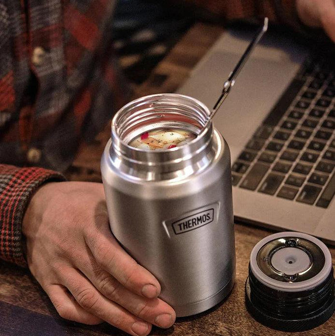 Thermos 24 oz. Icon Stainless Steel Food Jar - Matte Stainless Steel