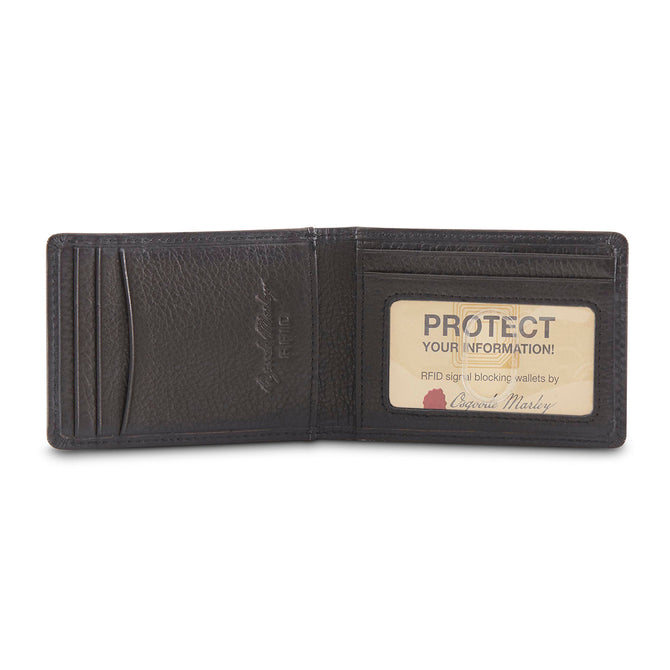 variant:41192523792429 osgoode marley RFID Magnetic Money Clip Wallet - Black