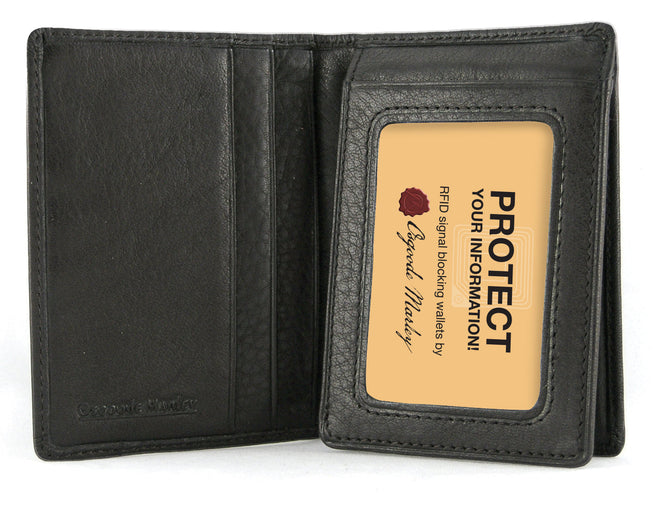 variant:41192523169837 osgoode marley RFID Flip-fold Wallet - Black