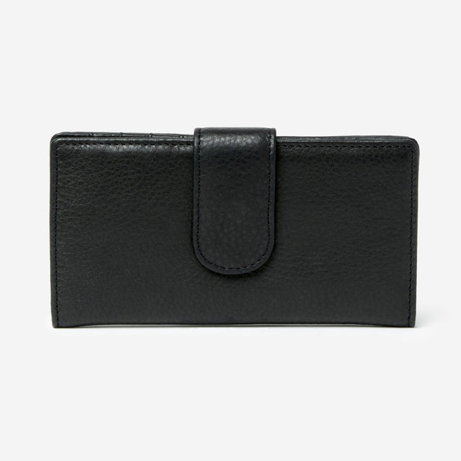 variant: 41192524185645 osgoode marley rfid card case wallet - Black
