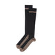 variant:41193701474349 travelon Medium Copper Infused Compression Socks - Black