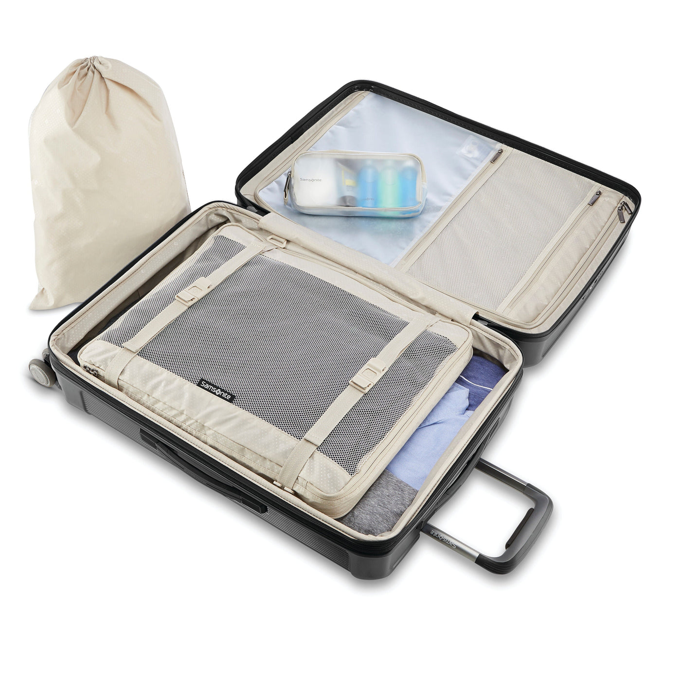 AAA.com | Samsonite | Silhouette 17 Hardside Medium Checked Luggage