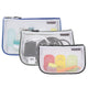 variant:41163104747565 Travelon- Set of 3 Assorted Piped Pouches Cool Tones