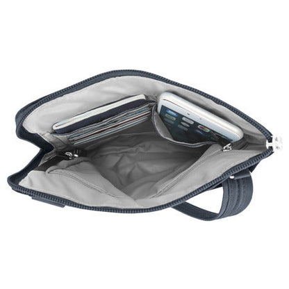 variant:41193719070765 travelon Slim Double Zip Crossbody - Midnight