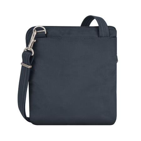 variant:41193719070765 travelon Slim Double Zip Crossbody - Midnight