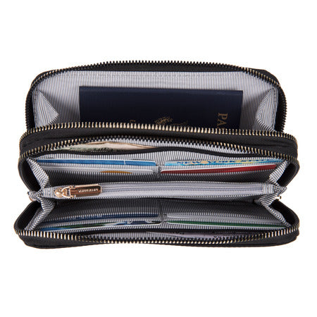 Time and Tru Zoe Travel Wallet On a String 