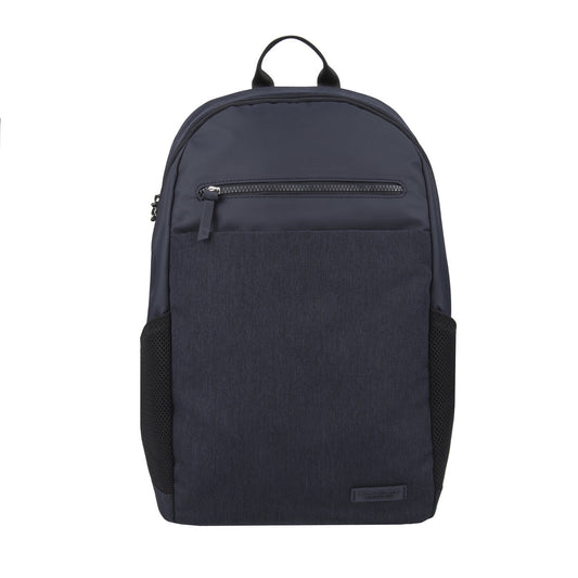 variant:41193729556525 travelon Metro Backpack - Navy Heather