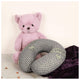 Bon Voyage PUR Serenity Bamboo Memory Foam Travel Neck Pillow - Storm Gray