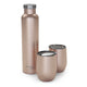 variant:40378590134317 SevenFifty Wine Growler And Tumbler Gift Set by FIFTY/FIFTY - Rose Gold