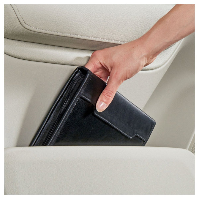 AAA Corporate Travel High Road Leather-Look Glove Box Organizer