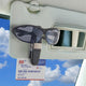 Clip-On Visor Sunglasses Holder