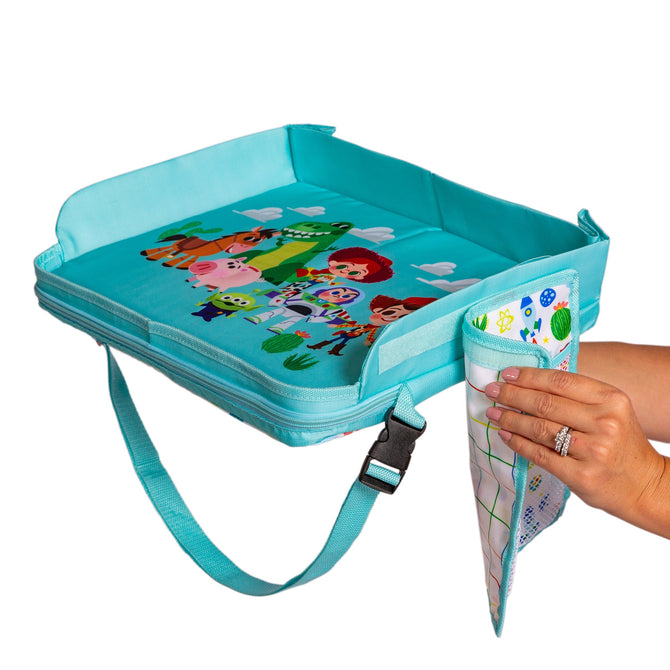 variant:40470097788973 J.L. Childress Disney Baby 3-IN-1 Travel Lap Tray & Tablet Holder for Kids - Toy Story
