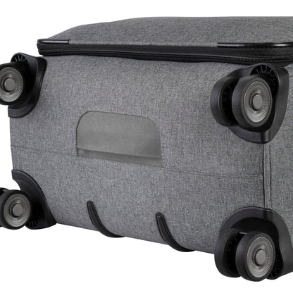 variant:40491821957165 Ricardo Malibu Bay 3.0 Softside Carry-On Spinner Luggage - Stellar Gray