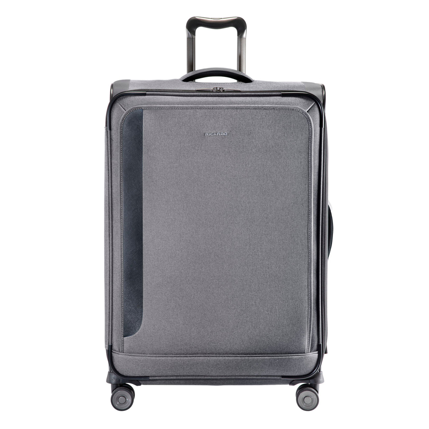 Biaggi Zipsak Boost - Expandable Carry-On Luggage with Trolley Handle - Perfect for Travelers on The Go! (Navy Blue)