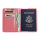 variant:40378548813869 Smooth Trip RFID Blocking Passport Wallet - Pink