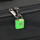 variant:40378556776493 Smooth Trip TSA Accepted Luggage Key Lock - Neon Green