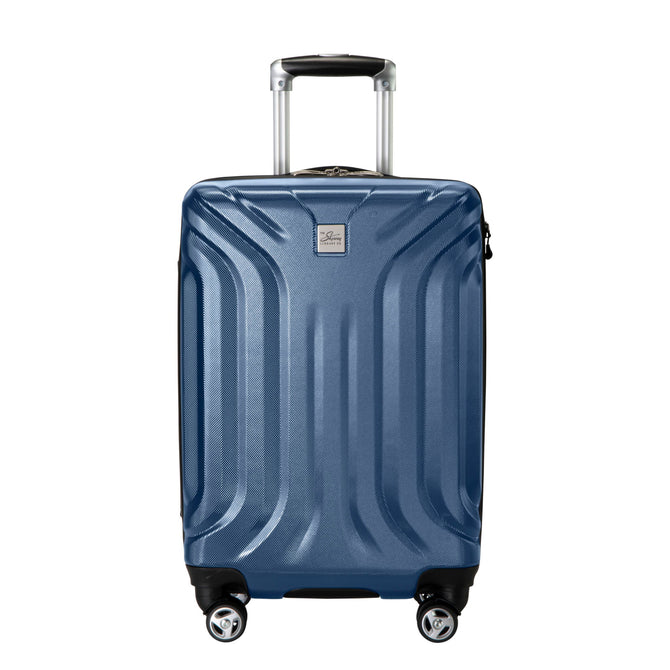 variant:40482886877229 Skyway Nimbus 4.0 Carry-On Expandable Hardside Spinner Suitcase - Maritime Blue