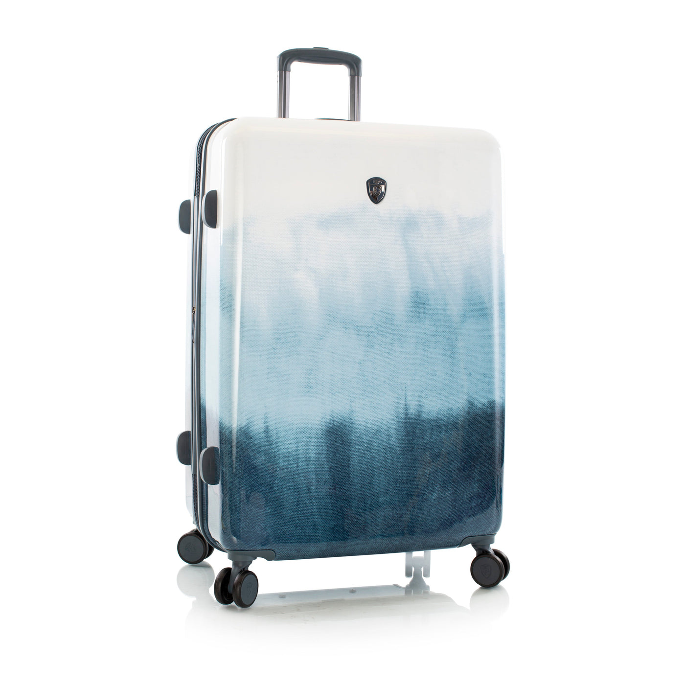 Tie Dye 30 Large Checked Spinner Luggage