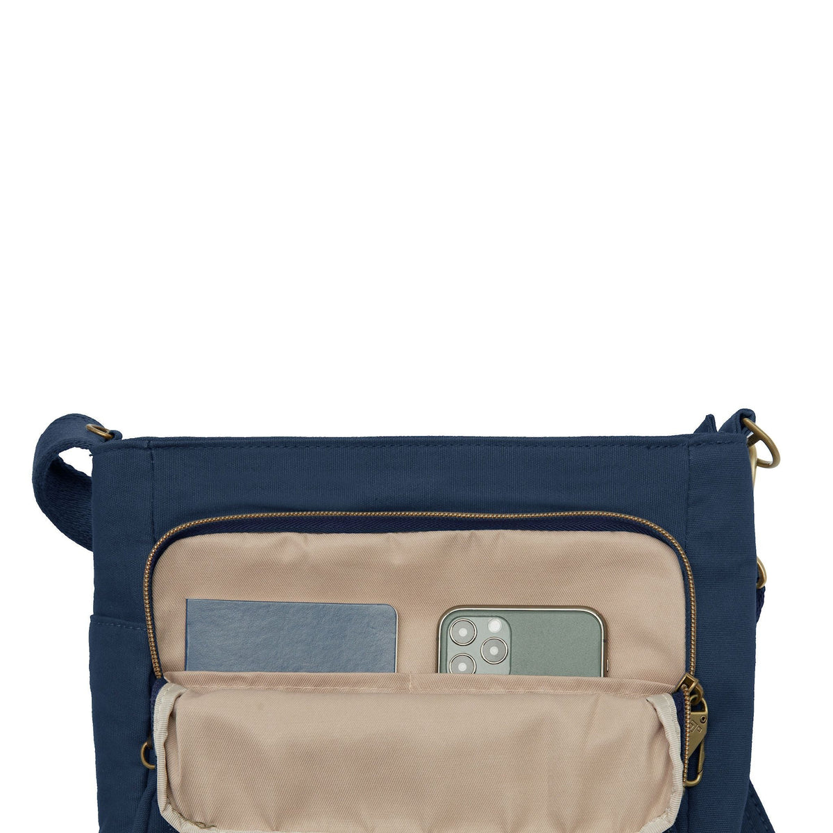 variant:40378584793133 Anti-Theft Courier Tour Bag - Navy