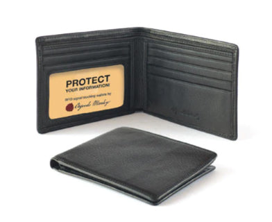 variant:41192524841005 osgoode marley RFID ID Slimfold Wallet - Black