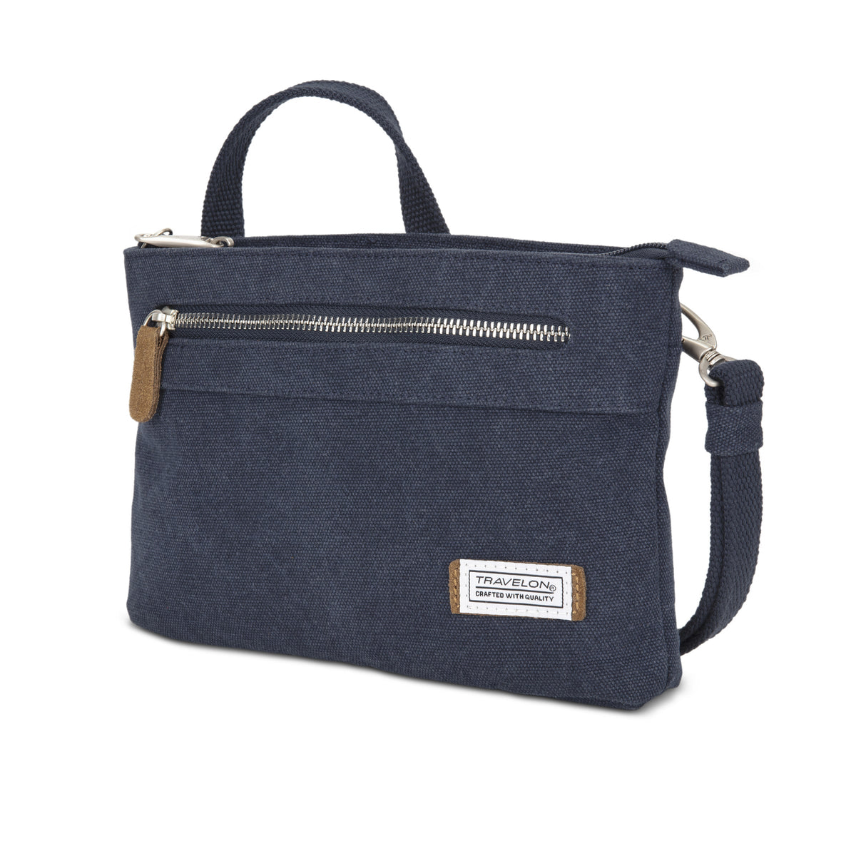 variant:41193688596525 Anti-Theft Heritage Small Crossbody - Indigo