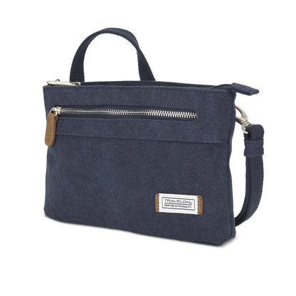variant:41193688596525 Anti-Theft Heritage Small Crossbody - Indigo