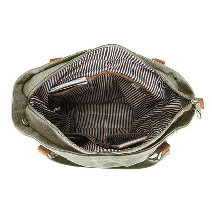 variant:41193686630445 Anti-Theft Heritage Tote - Sage