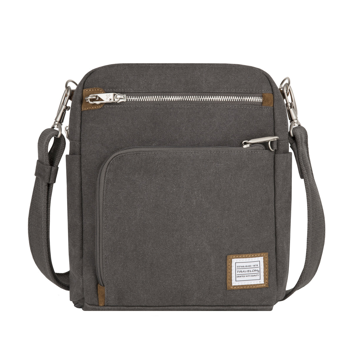 variant:41193685942317 Anti-Theft Heritage Tour Bag - Pewter