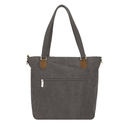 variant:41193686597677 Anti-Theft Heritage Tote - Pewter