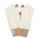 variant:41554345328685 vera bradley knit tech gloves - Coconut Sorbet