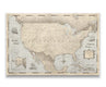 variant:41568594395181 Conquest Maps - Rustic Vintage US 24x16